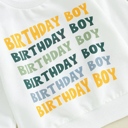 Birthday Boy Toddler Sweatshirt