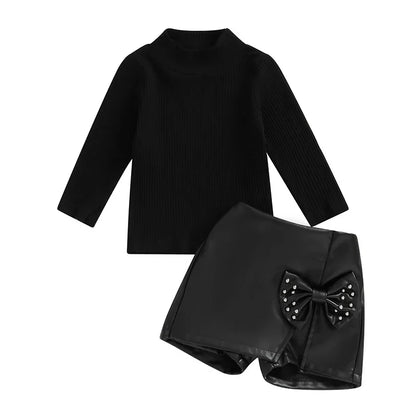 Black Skort Toddler Set