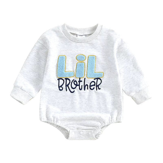 Long Sleeve Lil Brother Baby Bodysuit