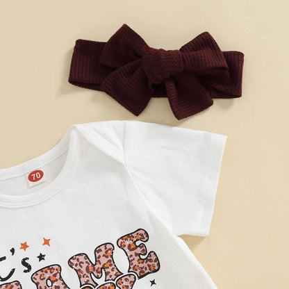 It's Game Day Ya'll Flared Pants Baby Set