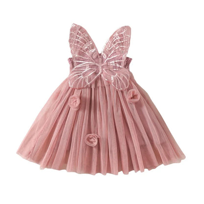 Butterfly Wings Toddler Party Dress