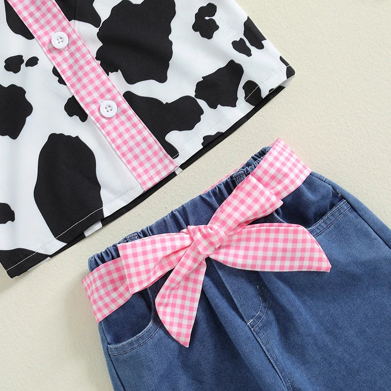 Cowgirl Pink Toddler Costume Set