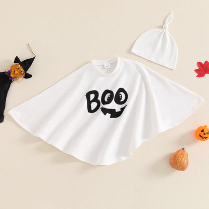 Ghost Grimace Cape Toddler Costume
