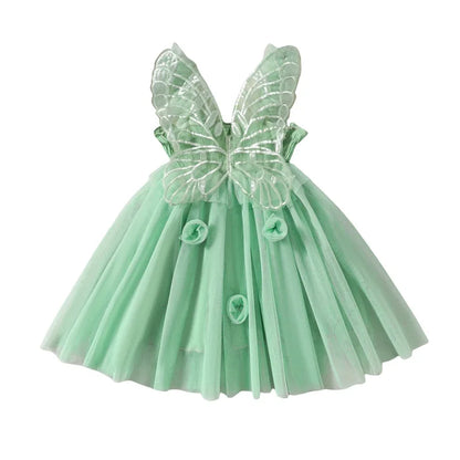 Butterfly Wings Toddler Party Dress