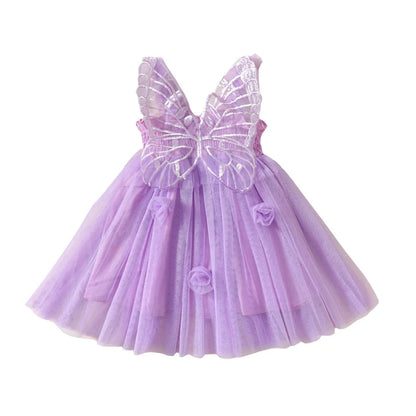Butterfly Wings Toddler Party Dress
