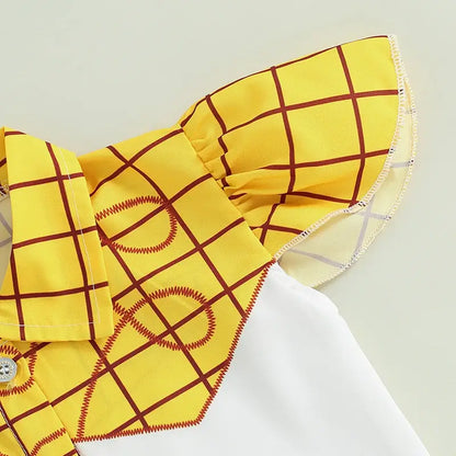 Cowgirl Yellow Toddler Halloween Costume