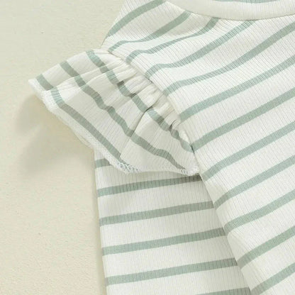 Long Sleeve Striped Toddler Set