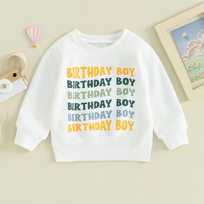 Birthday Boy Toddler Sweatshirt