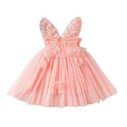 Butterfly Wings Toddler Party Dress