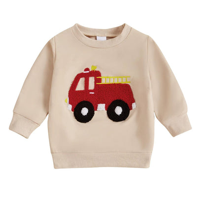 Fire Truck Toddler Sweatshirt