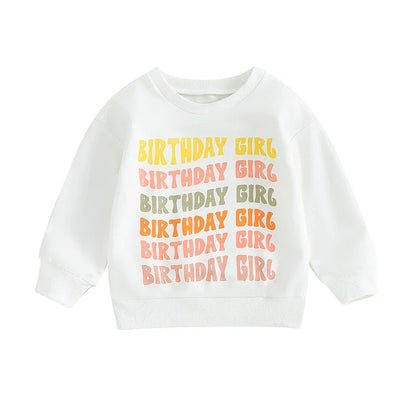 Birthday Girl Toddler Sweatshirt