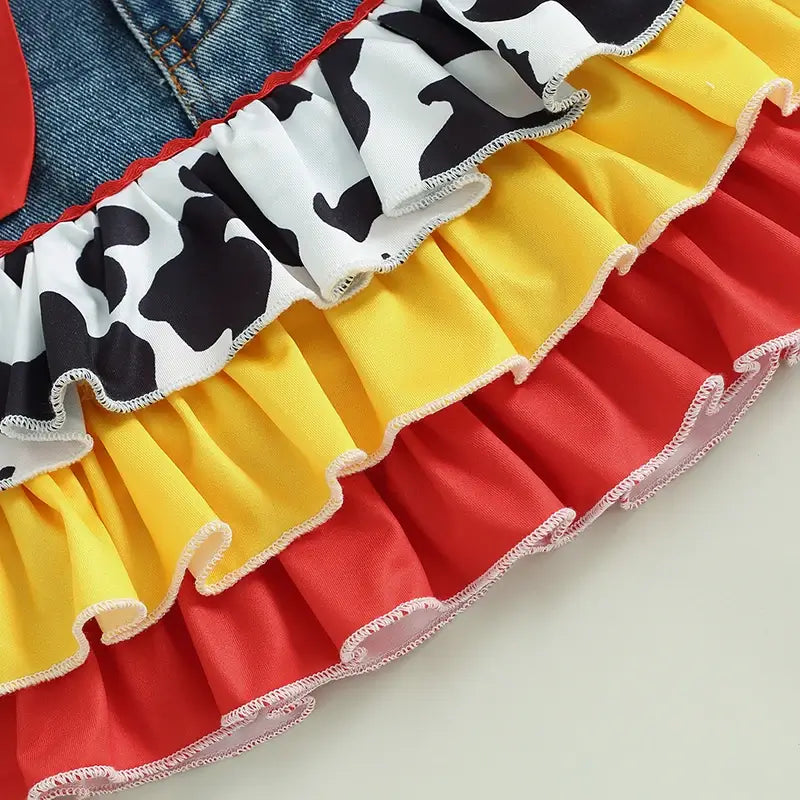 Cowgirl Yellow Toddler Halloween Costume