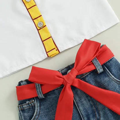 Cowgirl Yellow Toddler Halloween Costume