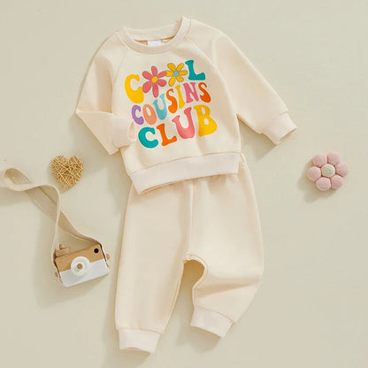 Long Sleeve Cool Cousins Club Toddler Set