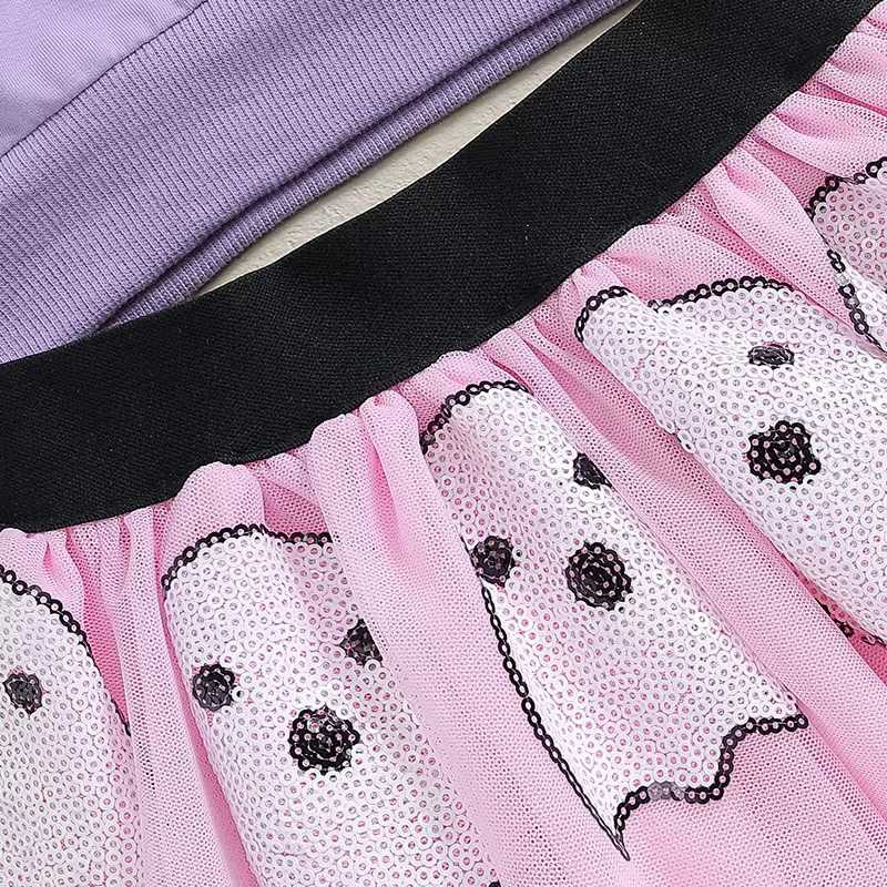 Boo Witches Sweatshirt and Ghost Skirt Set