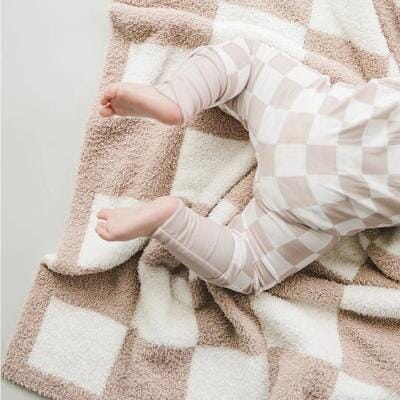 Checkered Plush Blanket