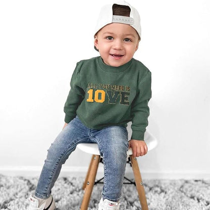 Packers Love Toddler Sweatshirt