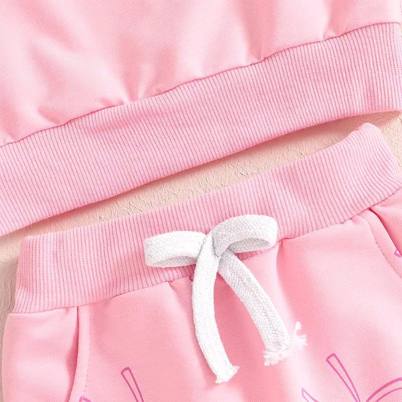 Long Sleeve Ruffle Mama's Mini Bow Set